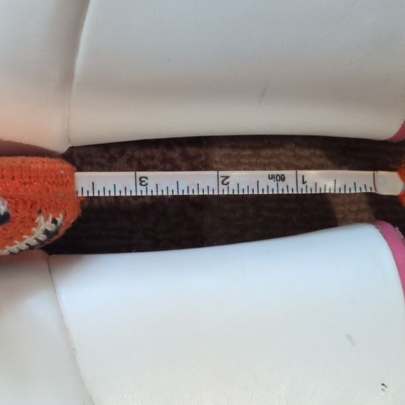 White and Pink Platform Shoes with Floral Design - Picture 5 of 8